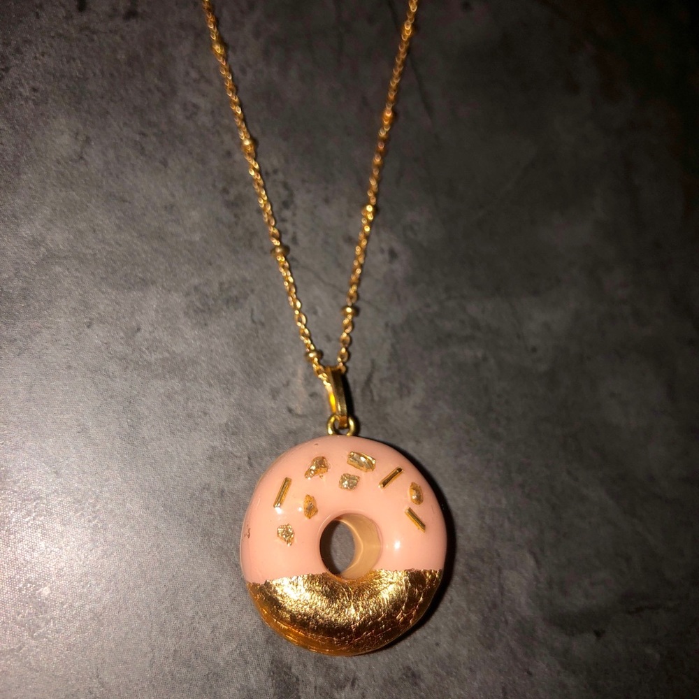Donut necklace